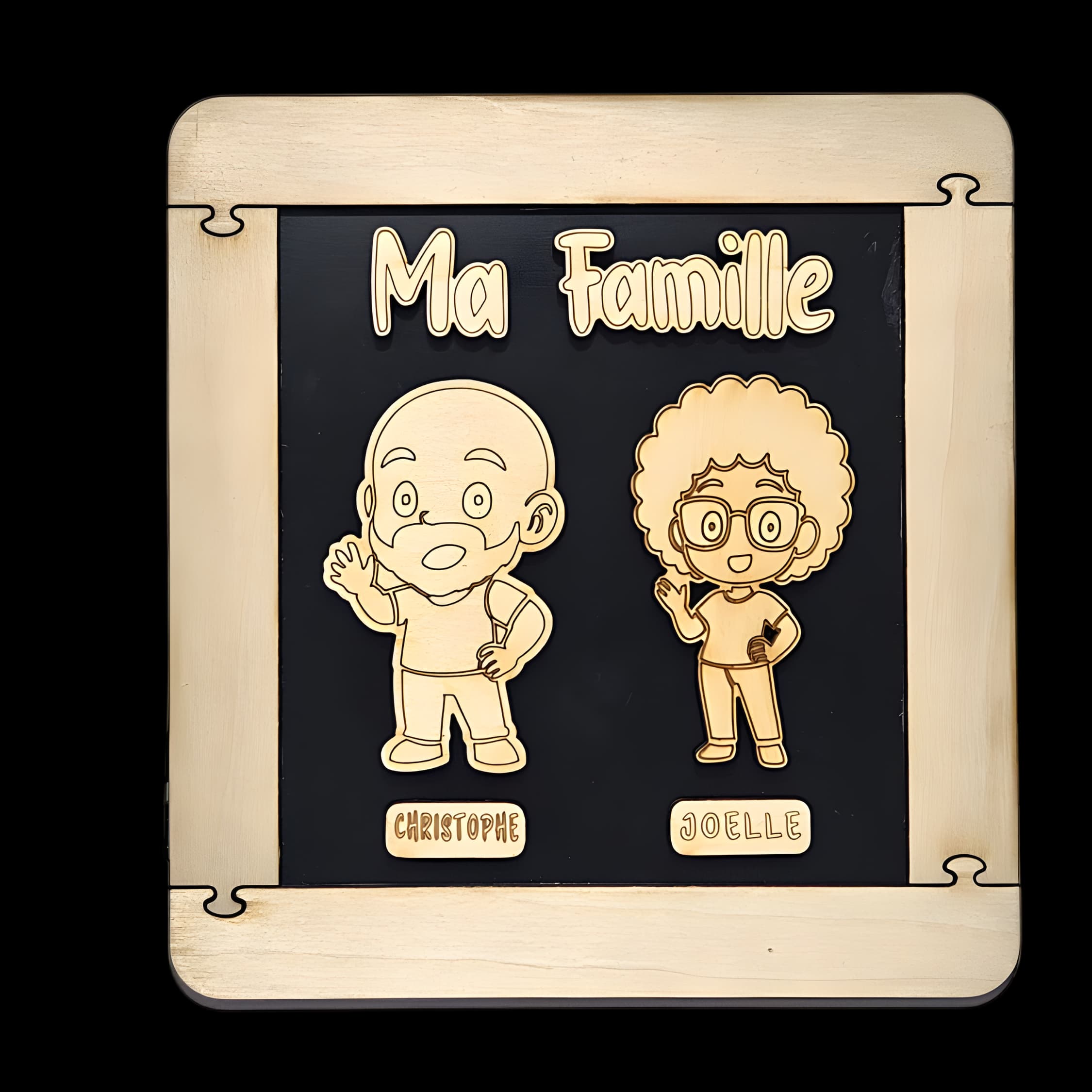 Ardoise Nebulos 2 personnages